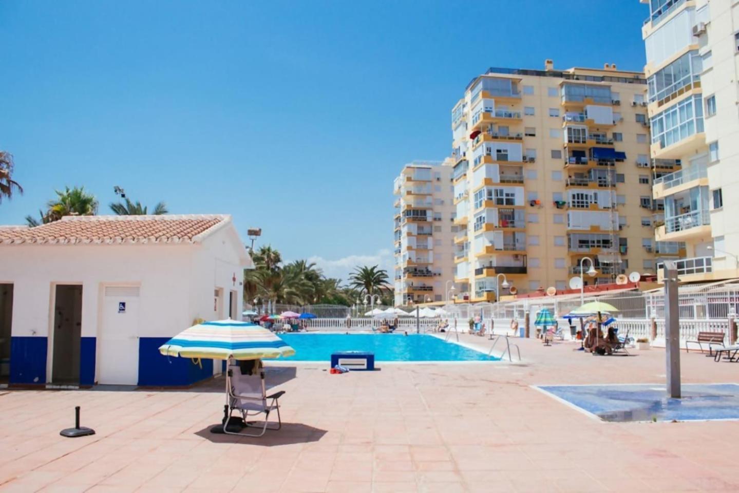 Ferienwohnung Loft En Residencial 1ª Linea Con Piscina Algarrobo Costa Exterior foto
