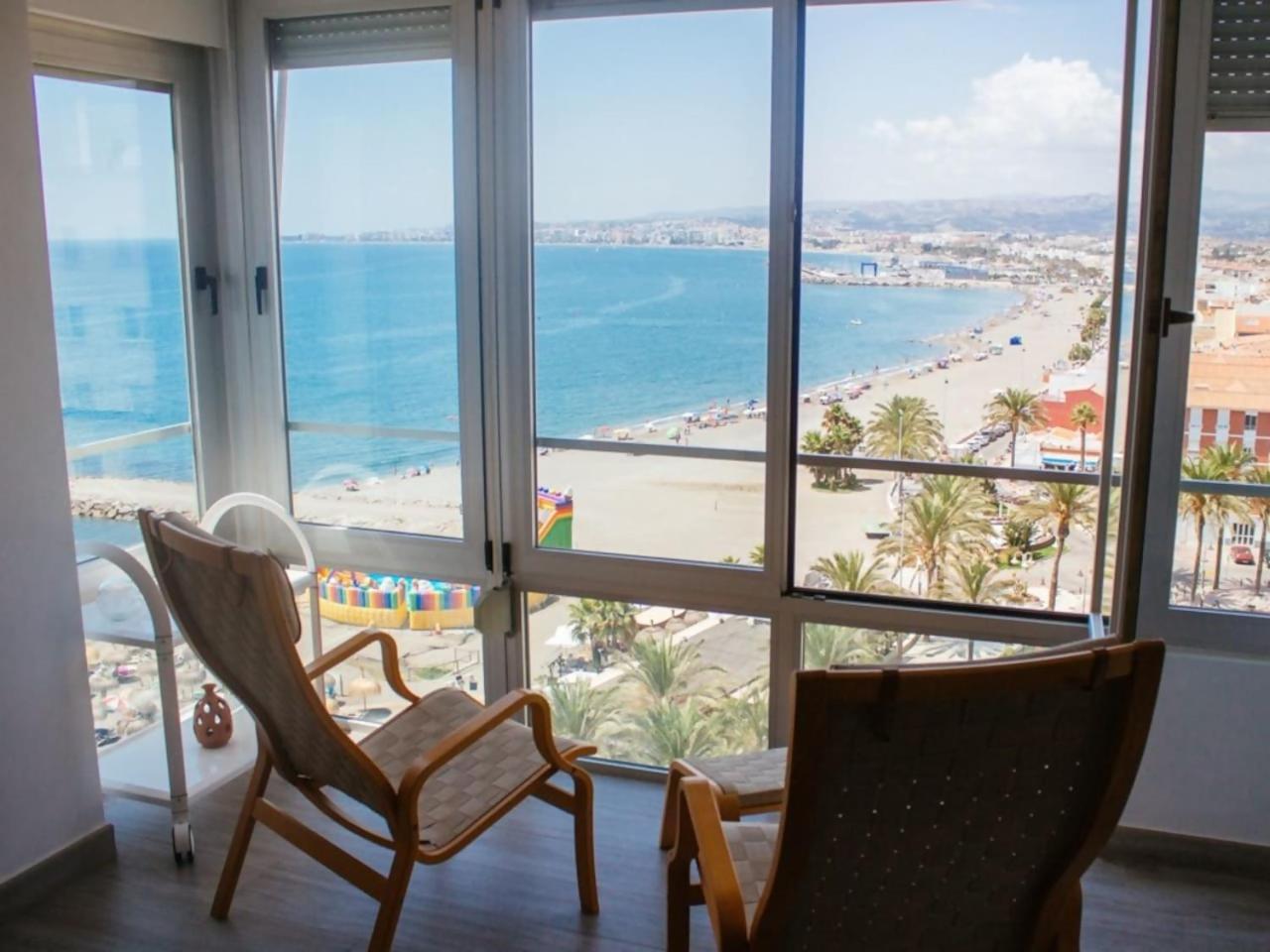 Ferienwohnung Loft En Residencial 1ª Linea Con Piscina Algarrobo Costa Exterior foto