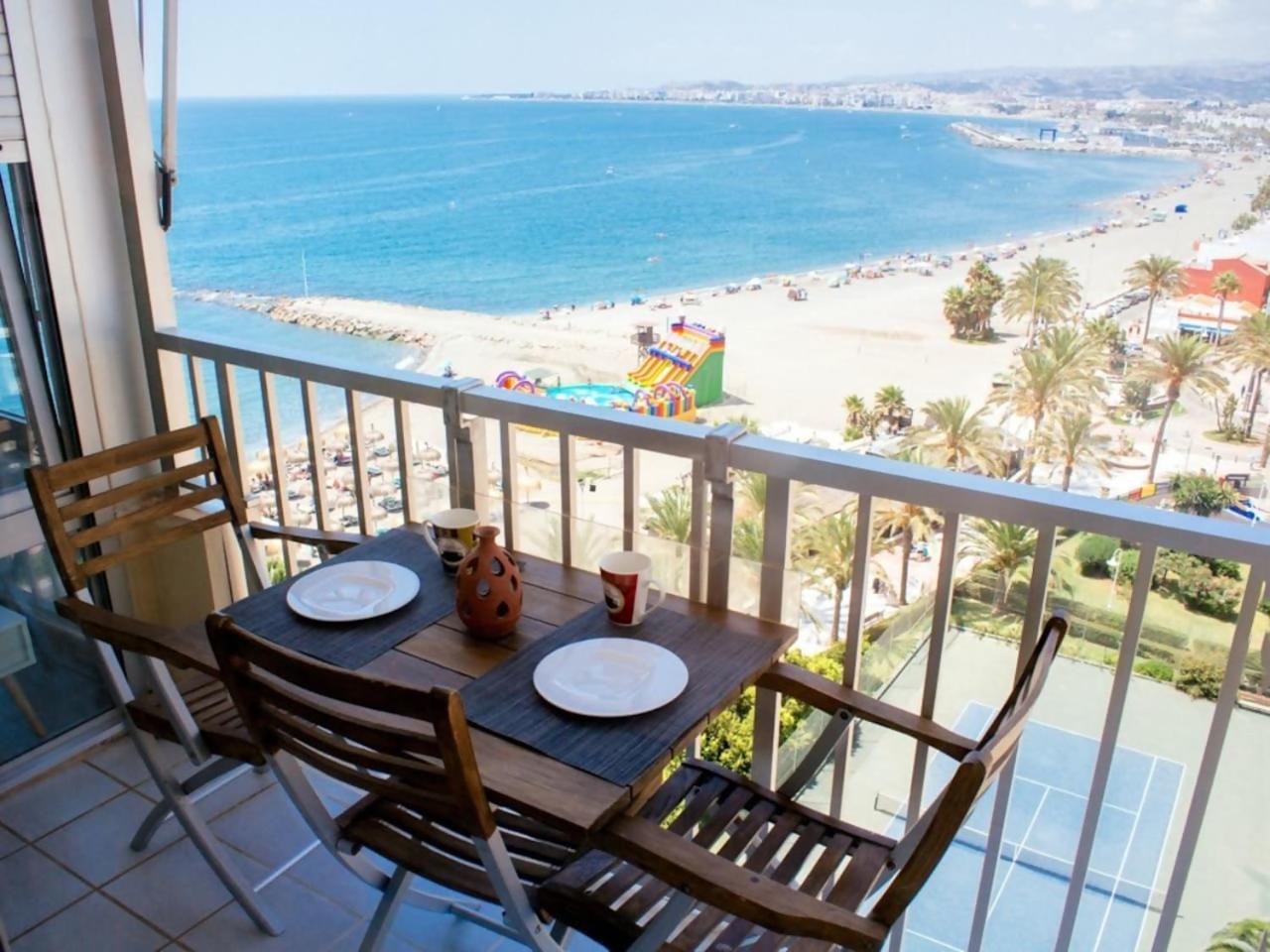 Ferienwohnung Loft En Residencial 1ª Linea Con Piscina Algarrobo Costa Exterior foto